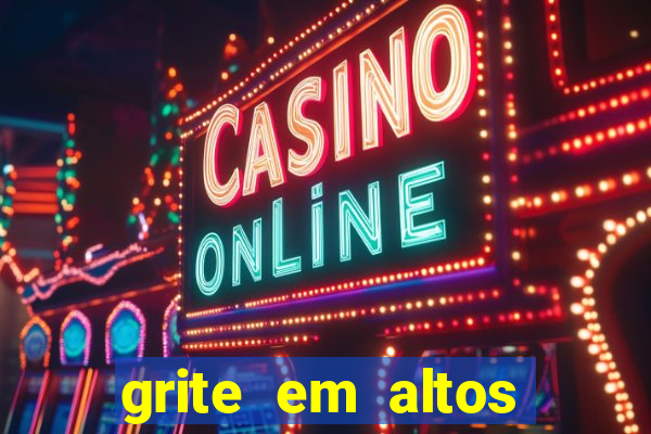 grite em altos brados, disse aquele que lutou contra o caos com caos