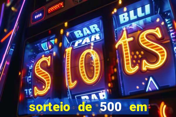 sorteio de 500 em cash toda segunda feira novibet como funciona