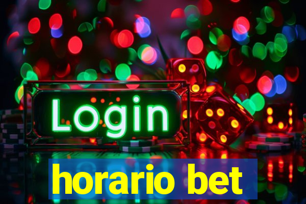 horario bet