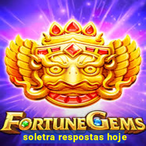 soletra respostas hoje