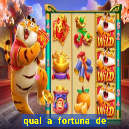 qual a fortuna de aloisio chulapa