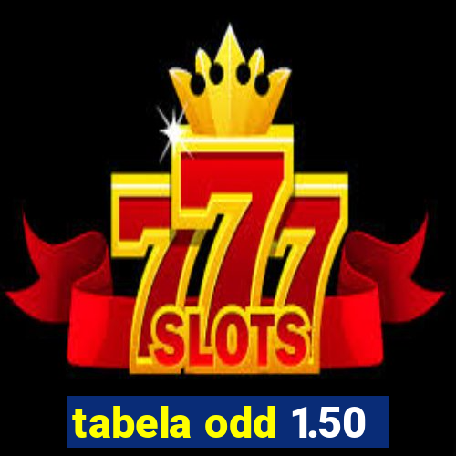 tabela odd 1.50