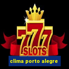 clima porto alegre