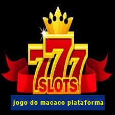 jogo do macaco plataforma