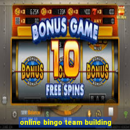 online bingo team building