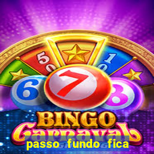 passo fundo fica perto de qual cidade