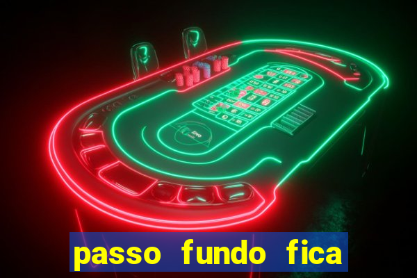 passo fundo fica perto de qual cidade