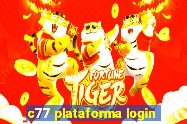 c77 plataforma login
